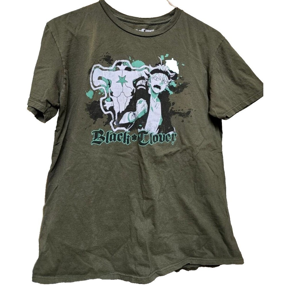 Black Clover Anime T-Shirt Size Large Shueisha TV Tokoyo Unisex